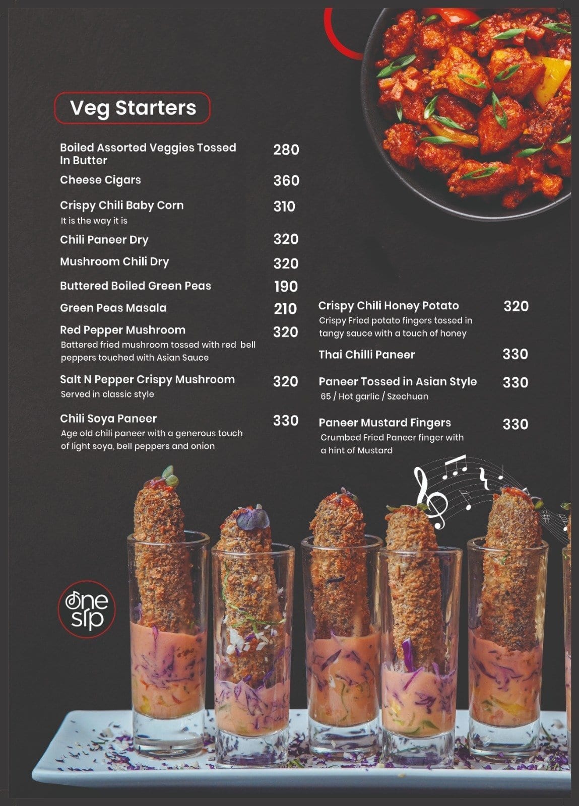 Food Menu Page 3